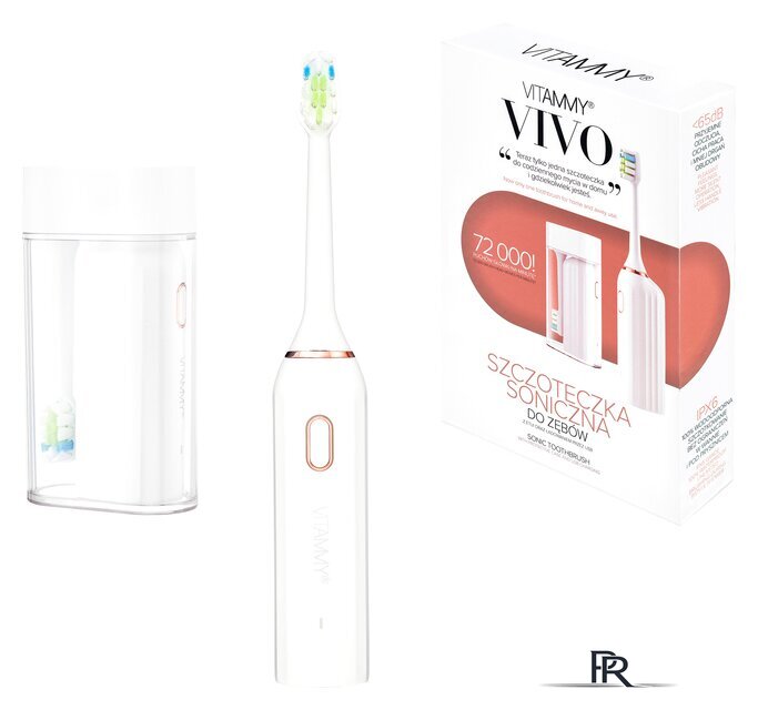 Электрическая зубная щетка Vitammy Vivo (белый) - Изображение №3 — Интернет-магазин ПроЗаказ