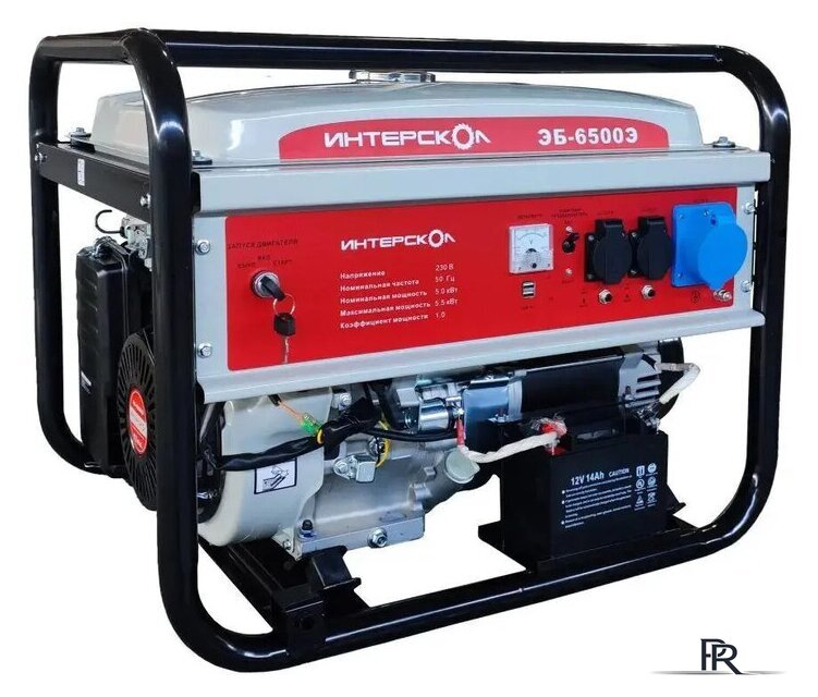 Бензиновый генератор Интерскол ЭБ-6500Э - Изображение №1 — Интернет-магазин ПроЗаказ