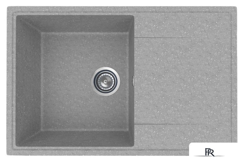 Кухонная мойка Practik PR-M 735-003 (светло-серый) - Изображение №1 — Интернет-магазин ПроЗаказ