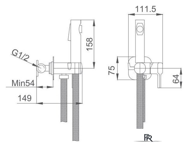 Смеситель Haiba HB5518-5 - Изображение №2 — Интернет-магазин ПроЗаказ
