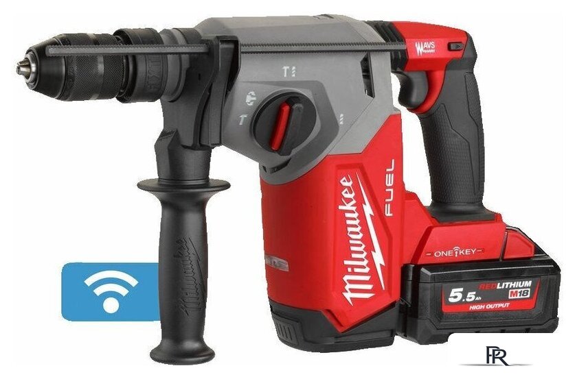 Перфоратор Milwaukee M18 FUEL M18ONEFHX-552X 4933478504 (с 2-мя АКБ, кейс) - Изображение №3 — Интернет-магазин ПроЗаказ