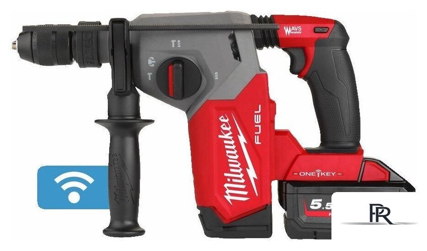 Перфоратор Milwaukee M18 FUEL M18ONEFHX-552X 4933478504 (с 2-мя АКБ, кейс) - Изображение №5 — Интернет-магазин ПроЗаказ