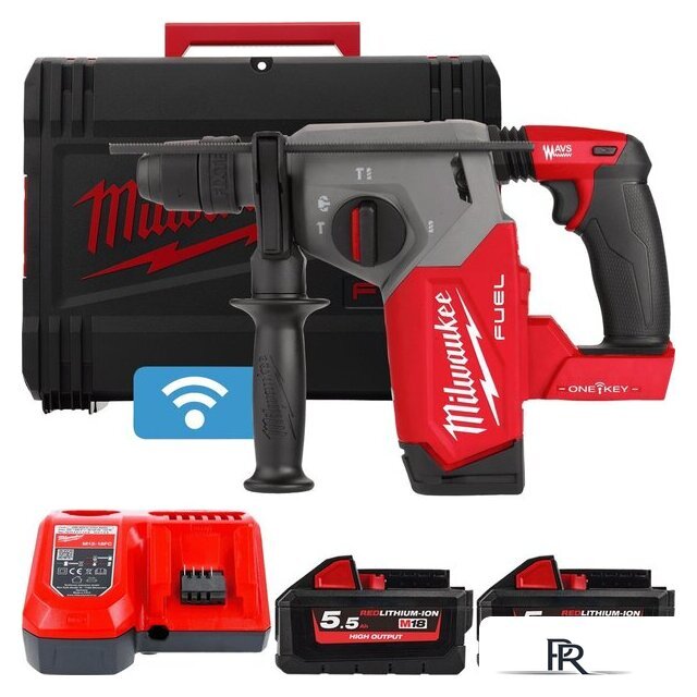 Перфоратор Milwaukee M18 FUEL M18ONEFHX-552X 4933478504 (с 2-мя АКБ, кейс) - Изображение №1 — Интернет-магазин ПроЗаказ
