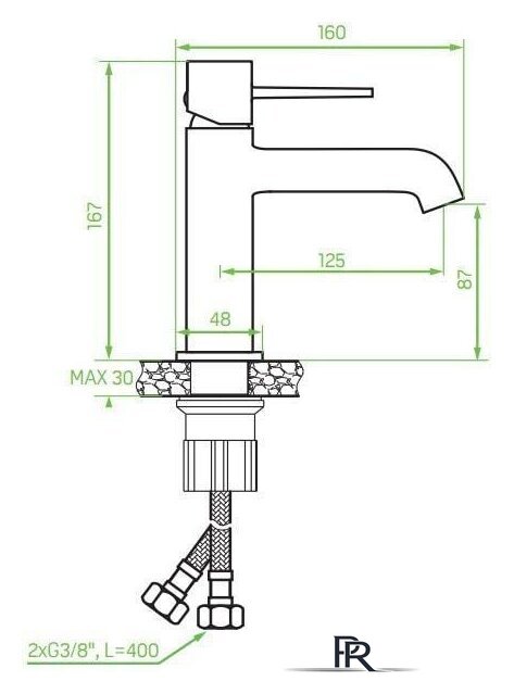 Смеситель Laveo Pola BAP 022D - Изображение №2 — Интернет-магазин ПроЗаказ