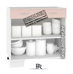 Шкаф напольный Кортекс-мебель Корнелия Лира НШ80р1ш без столешницы (дуб сонома) - Изображение №2 — Интернет-магазин ПроЗаказ