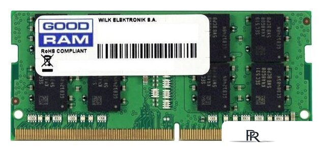 Оперативная память GOODRAM 4GB DDR4 SODIMM PC4-19200 GR2400S464L17S/4G - Изображение №1 — Интернет-магазин ПроЗаказ