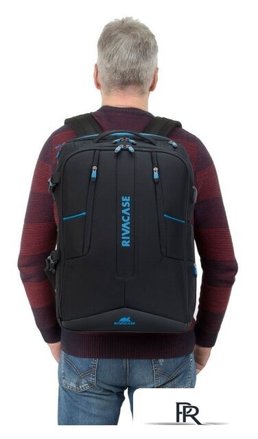 Городской рюкзак Rivacase 7860 (черный) - Изображение №13 — Интернет-магазин ПроЗаказ