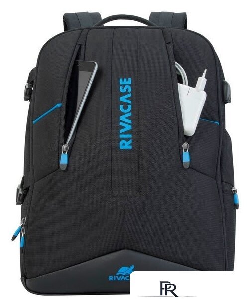 Городской рюкзак Rivacase 7860 (черный) - Изображение №3 — Интернет-магазин ПроЗаказ