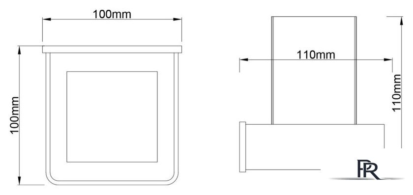 Набор аксессуаров для ванной Lauter 21SH7062 + 21SH7052 + 21SH7102 (Matt Black, 3 предмета) - Изображение №17 — Интернет-магазин ПроЗаказ