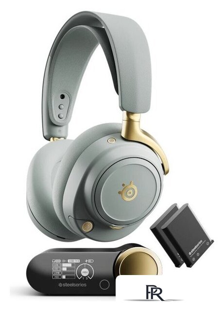 Наушники SteelSeries Arctis Nova Elite (серый/золотистый) - Изображение №2 — Интернет-магазин ПроЗаказ