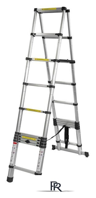 Лестница-стремянка FORSAGE F-UP290-2 (10 ступеней) - Изображение №1 — Интернет-магазин ПроЗаказ