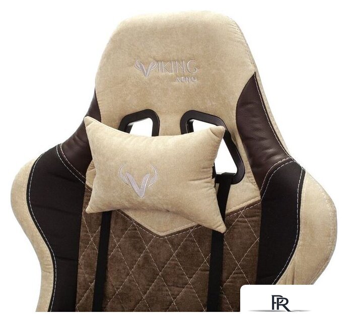 Игровое (геймерское) кресло Zombie Viking 7 BR Fabric (коричневый) - Изображение №12 — Интернет-магазин ПроЗаказ