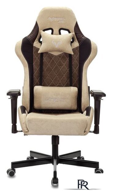 Игровое (геймерское) кресло Zombie Viking 7 BR Fabric (коричневый) - Изображение №2 — Интернет-магазин ПроЗаказ