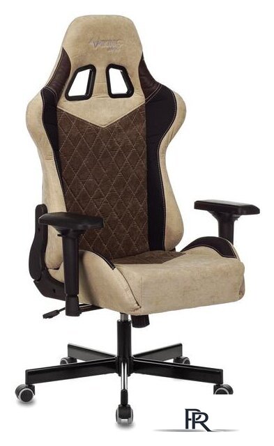 Игровое (геймерское) кресло Zombie Viking 7 BR Fabric (коричневый) - Изображение №7 — Интернет-магазин ПроЗаказ