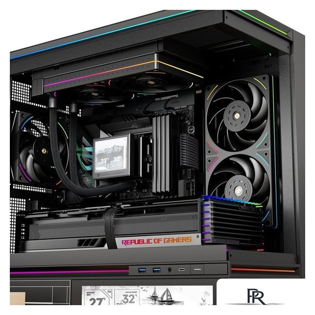 Комплект вентиляторов для корпуса Thermalright TL-UB24 (черный) - Изображение №3 — Интернет-магазин ПроЗаказ