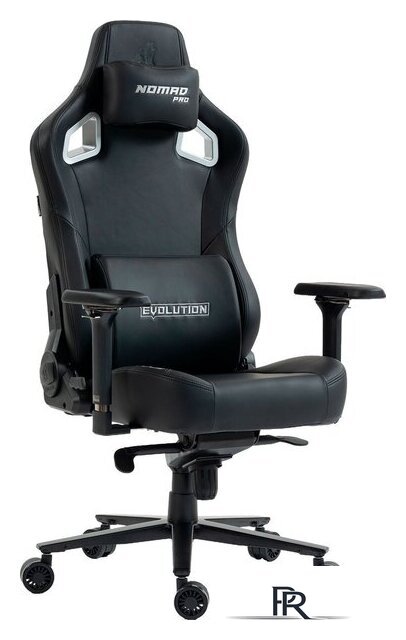 Игровое (геймерское) кресло Evolution Nomad PRO Apex (черный) - Изображение №1 — Интернет-магазин ПроЗаказ