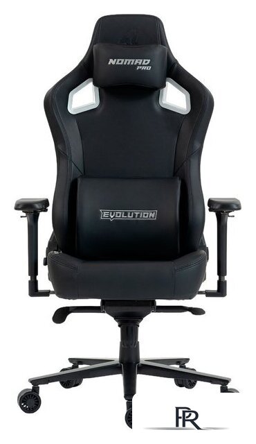 Игровое (геймерское) кресло Evolution Nomad PRO Apex (черный) - Изображение №2 — Интернет-магазин ПроЗаказ