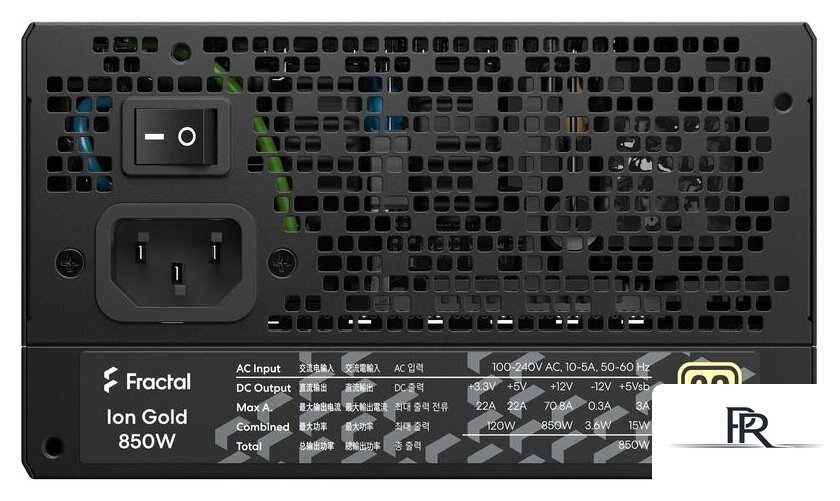 Блок питания Fractal Design Ion Gold 850W FD-P-IA2G-850 - Изображение №9 — Интернет-магазин ПроЗаказ