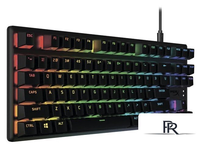 Клавиатура HyperX Alloy Origins Core PBT (HyperX Aqua, нет кириллицы) - Изображение №6 — Интернет-магазин ПроЗаказ
