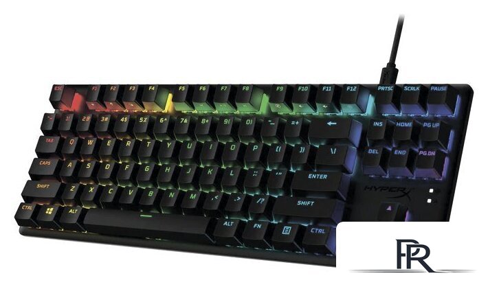 Клавиатура HyperX Alloy Origins Core PBT (HyperX Aqua, нет кириллицы) - Изображение №4 — Интернет-магазин ПроЗаказ