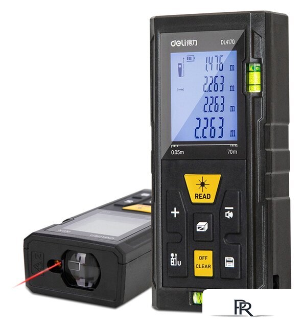 Лазерный дальномер Deli DL4170 - Изображение №1 — Интернет-магазин ПроЗаказ