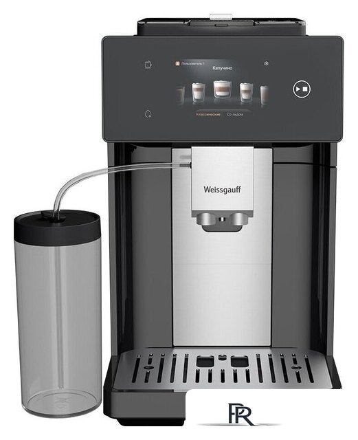 Кофемашина Weissgauff WCM-340 TFT Automatic Touch Cappuccino Nero - Изображение №3 — Интернет-магазин ПроЗаказ