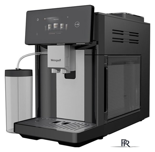Кофемашина Weissgauff WCM-340 TFT Automatic Touch Cappuccino Nero - Изображение №2 — Интернет-магазин ПроЗаказ