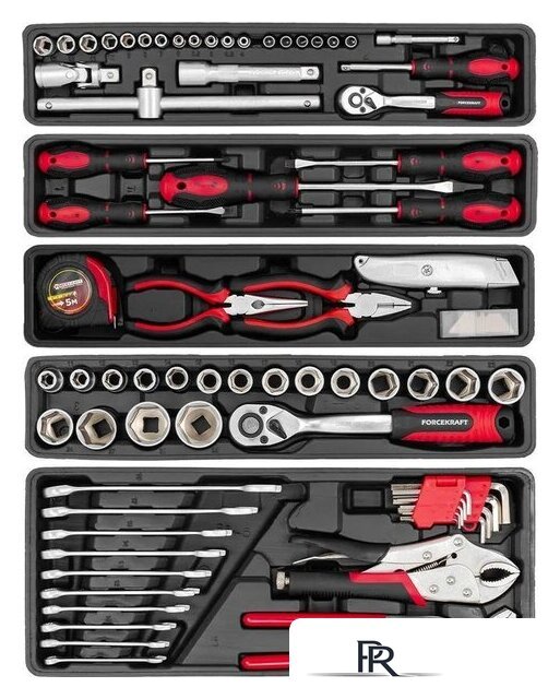 Универсальный набор инструментов ForceKraft FK-4087C (61965) - Изображение №11 — Интернет-магазин ПроЗаказ