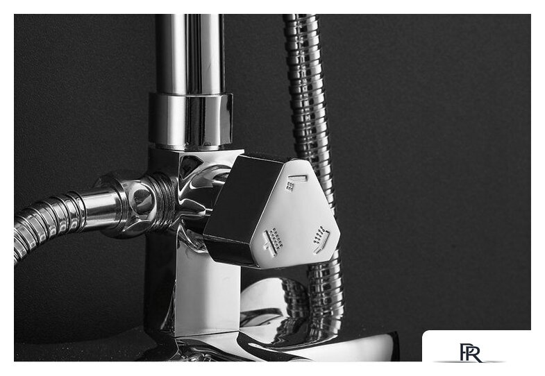 Душевая система  Ledeme L2443 - Изображение №4 — Интернет-магазин ПроЗаказ