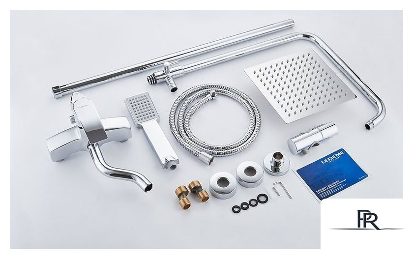Душевая система  Ledeme L2443 - Изображение №6 — Интернет-магазин ПроЗаказ