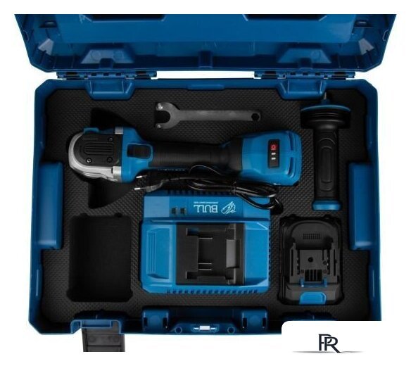 Угловая шлифмашина Bull CSG 1812-1 SR XLTpro Xcase 1333997 (с 1-м АКБ, кейс) - Изображение №12 — Интернет-магазин ПроЗаказ