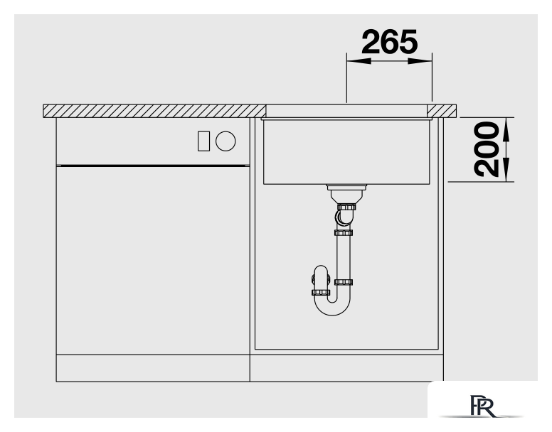 Кухонная мойка Blanco Etagon 500-U 525887 (черный) - Изображение №4 — Интернет-магазин ПроЗаказ
