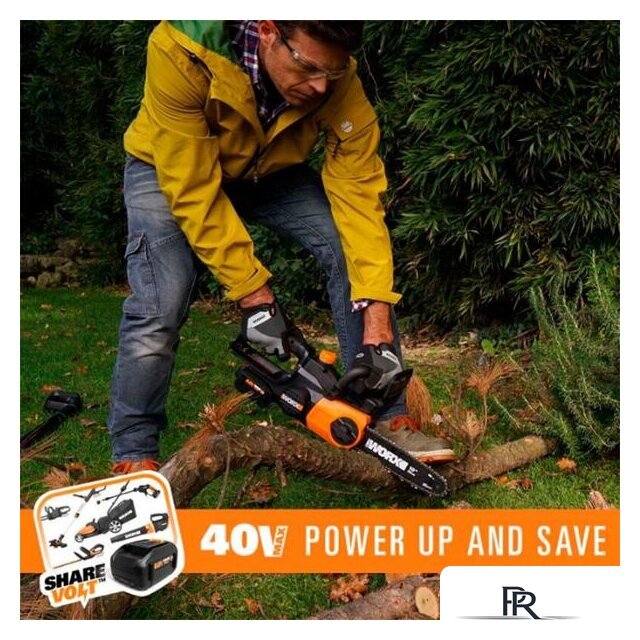 Аккумуляторная пила Worx WG384E.9 (без АКБ) - Изображение №4 — Интернет-магазин ПроЗаказ