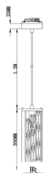 Подвесная люстра Escada 2101/1S Chrome - Изображение №6 — Интернет-магазин ПроЗаказ