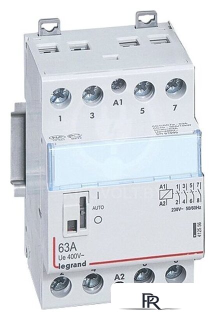 Контактор Legrand CX3 63А 4NO 412556 - Изображение №1 — Интернет-магазин ПроЗаказ