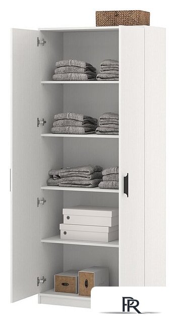 Шкаф распашной Involux Престон 226H004 (белый структурный) - Изображение №4 — Интернет-магазин ПроЗаказ