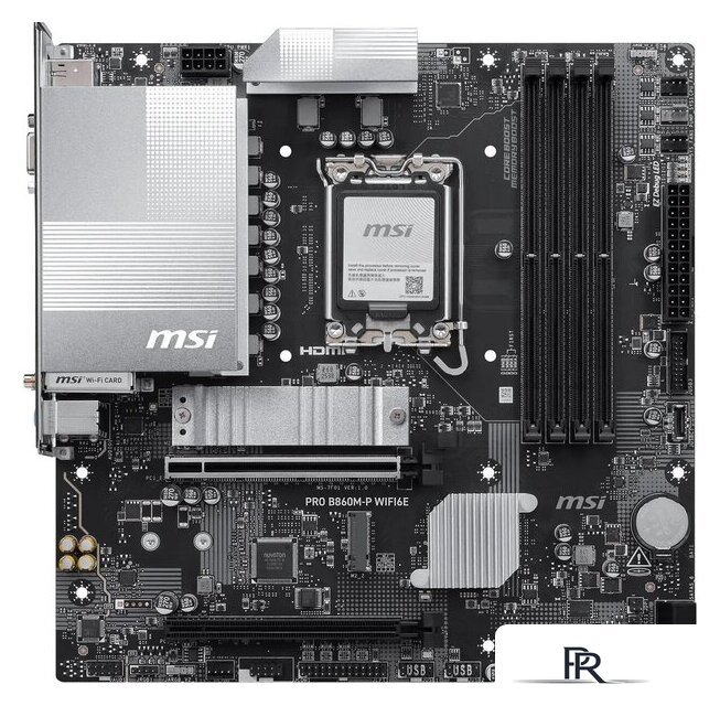 Материнская плата MSI Pro B860M-P WiFi6E - Изображение №1 — Интернет-магазин ПроЗаказ