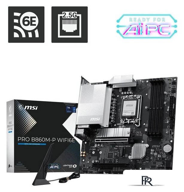 Материнская плата MSI Pro B860M-P WiFi6E - Изображение №5 — Интернет-магазин ПроЗаказ