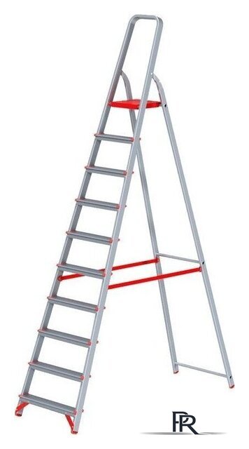 Лестница-стремянка Новая высота NV 311 алюминиевая профессиональная 10 ступеней - Изображение №2 — Интернет-магазин ПроЗаказ