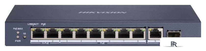 Неуправляемый коммутатор Hikvision DS-3E0510HP-E - Изображение №1 — Интернет-магазин ПроЗаказ
