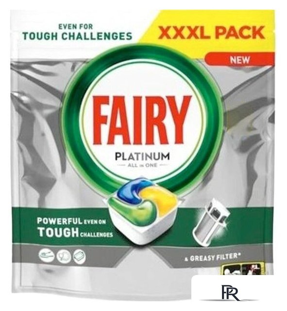 Капсулы для посудомоечной машины Fairy Platinum All in One Lemon (81 шт) - Изображение №1 — Интернет-магазин ПроЗаказ