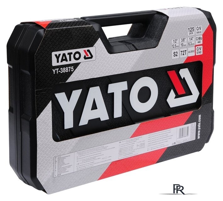 Универсальный набор инструментов Yato YT-38875 (126 предметов) - Изображение №4 — Интернет-магазин ПроЗаказ