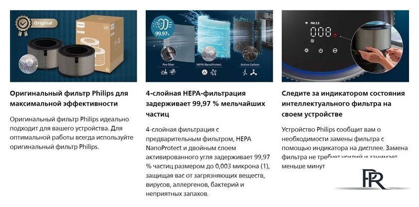 Комплект фильтров Philips FY4200/30 - Изображение №7 — Интернет-магазин ПроЗаказ