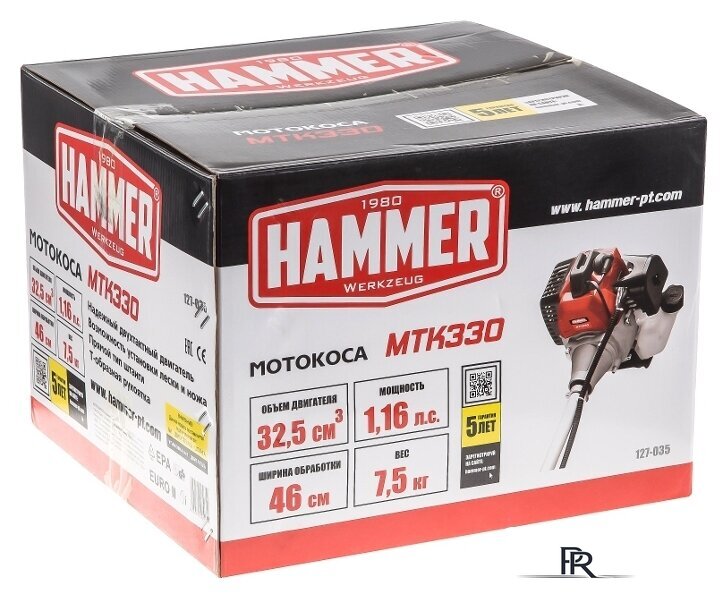 Триммер Hammer MTK330 - Изображение №9 — Интернет-магазин ПроЗаказ