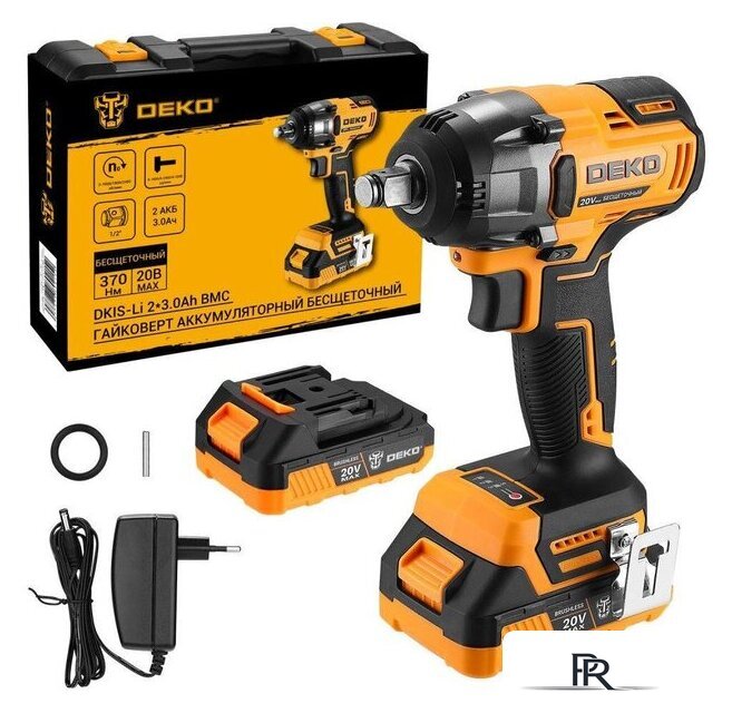 Гайковерт Deko DKIS-Li Set 083-1083 (с 2-мя АКБ, кейс) - Изображение №1 — Интернет-магазин ПроЗаказ