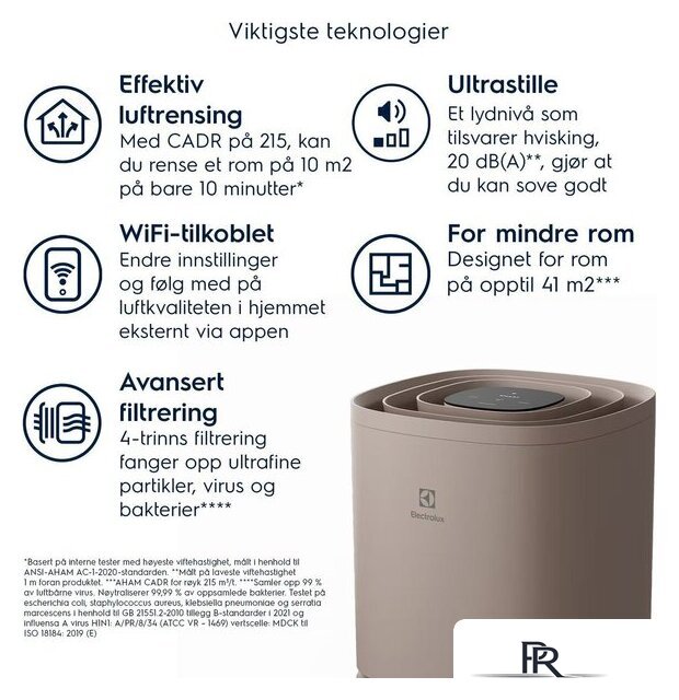 Очиститель воздуха Electrolux EPO50351BG - Изображение №2 — Интернет-магазин ПроЗаказ