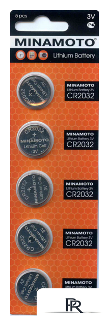Батарейка Minamoto CR2032 5/card - Изображение №1 — Интернет-магазин ПроЗаказ