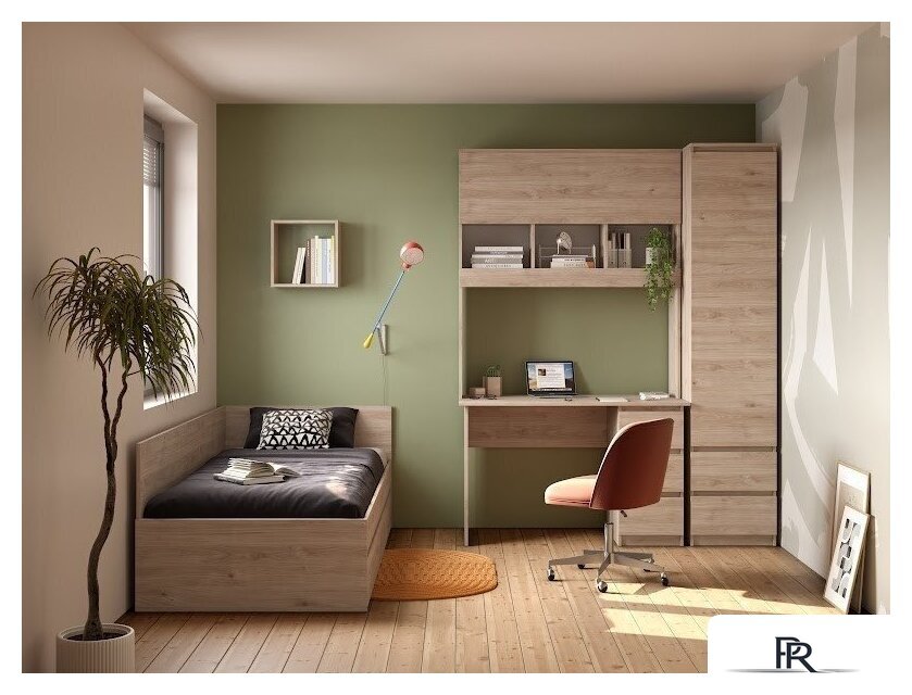 Шкаф-пенал MyStar Сноули 450 ИВ-121.16 (гикори кингстон) - Изображение №6 — Интернет-магазин ПроЗаказ