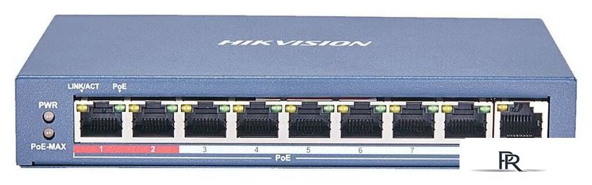 Неуправляемый коммутатор Hikvision DS-3E0109P-E(C) - Изображение №1 — Интернет-магазин ПроЗаказ