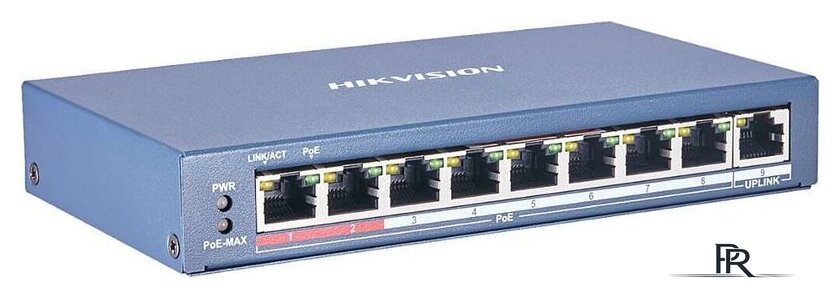 Неуправляемый коммутатор Hikvision DS-3E0109P-E(C) - Изображение №2 — Интернет-магазин ПроЗаказ